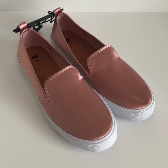 H&M Shoes - H&M rose gold Slip On Shoes